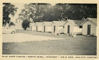 North Hero, Vermont, USA - Blue Door Cabins - North Hero, Vermont - Mr. & Mrs. Walter Vantine