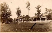 North Hero, Vermont, USA - Cottages at Lake Champlain Vacation Camp, North Hero, Vt.