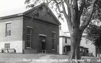 North Hero, Vermont, USA - Town House and Court House, No. Hero, Vt.