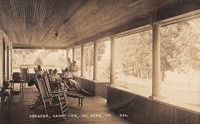 North Hero, Vermont, USA - Veranda, Grand View, No. Hero, Vt.