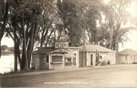 North Hero, Vermont, USA - Hazen's Lunch Room, 1935