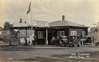 Troy, Vermont, USA - U.S. Customs, North Troy, Vt.
