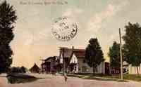 Troy, Vermont, USA - Main St. Looking West, No. Troy, Vt., 1909