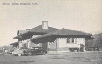 Naugatuck, Connecticut, USA - Railroad Station