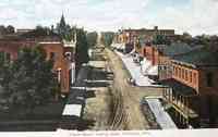 Neillsville, Wisconsin, USA - Hewitt Street, looking south, Neillsville, Wis.
