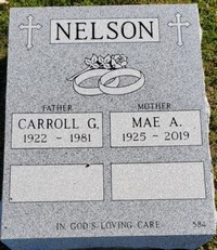 Carroll Gordon NELSON - Grave