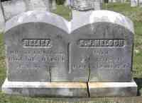 Relief CORSON - Grave Inscription: RELIEF, Wife of A. J. Nelson. Died July 10, 1866. AE. 35 ys. 8 ms. Gone but not forgotten.