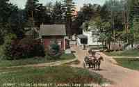 Newbury, New Hampshire, USA - Forest House, Blodgett Landing, Lake Sunapee
