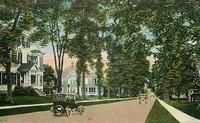 Newport, Maine, USA - High Street, looking North