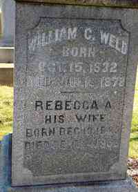 Rebecca Amelia NEWTON - Grave