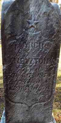Marcus NEWTON - Grave