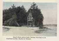 Newton, New Hampshire, USA - Hoyt's Point, Silver Lake, Newton Junction, N.H.