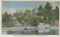 Newton, New Hampshire, USA - Kenjocket Lodge and Welamben, Silver Lake, Newton Junction