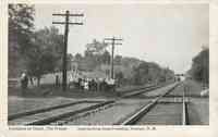 Newton, New Hampshire, USA - Approaching Russ Crossing, Newton, N.H., 1915
