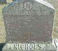 John T. NICHOLS - Grave