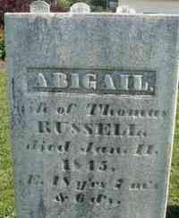 Abigail NICHOLS - Grave