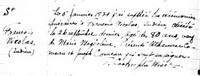 François NICOLAS - Burial