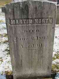 Martin NORTH - Grave