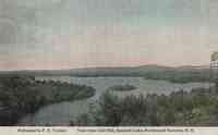 Northwood, New Hampshire, USA - View from Gulf Hill, Suncook Lake, Northwood Narrows, N.H., 1914