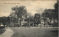 Norton, Massachusetts, USA - Norton Centre, 1910