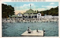 Norwalk, Connecticut, USA - View from Diving Platform, Roton Point