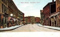 Norwalk, Connecticut, USA - Main Street, 1908
