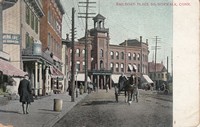Norwalk, Connecticut, USA - Railroad Place, So. Norwalk