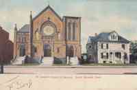 Norwalk, Connecticut, USA - St. Joseph's Church & Rectory, South Norwalk