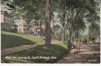 Norwalk, Connecticut, USA - West ave., Looking N., South Norwalk, Conn., 1913