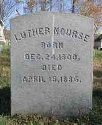 Luther NURSE (NOURSE) - Grave