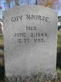 Guy NURSE (NOURSE) - Grave