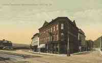 Oil City, Pennsylvania, USA - Union Depot and Sycamore Street, Oil City, Pa.