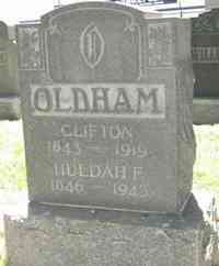 Clifton OLDHAM - Grave
