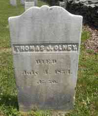 Thomas J. OLNEY - Grave