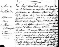 Marie-Françoise HIANVEU dite LAFRANCE - 1808 marriage