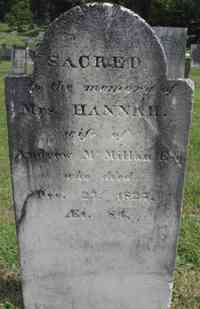 Hannah Hazen OSGOOD - Grave