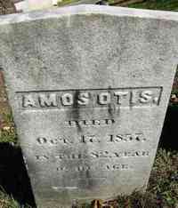 Amos OTIS - Grave