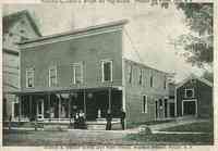 Otisco, New York, USA - Judson S. Wright Block and Post Office, Warren Street, Tully, N. Y.