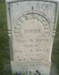 Cyrus B. PACKARD - Grave