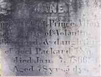 Jane PACKARD - Grave