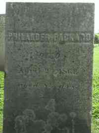 Philander PACKARD - Grave