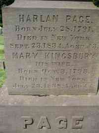 Mary KINGSBURY - Grave