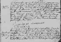 Jean BAUGIS - 1689 marriage