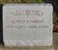 Alfred PARENT - Grave
