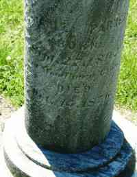 Charles PARKER - Grave