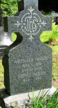 Marie Sophie PAQUIN - Grave