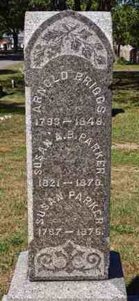 Susan A. B. PARKER - Grave