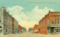 Paulding, Ohio, USA - Perry Street, Looking West, Paulding, Ohio.