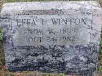Effa Luthera PEABODY - Grave