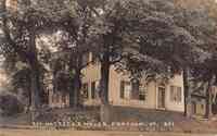 Peacham, Vermont, USA - Gov. Mattock's House